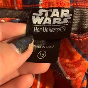 Hot Topic Shorts - Star Wars outfit Hot Topic Shorts - Star Wars outfit